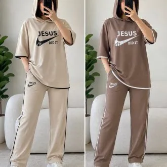 ست تونیک و شلوار اقتصادی